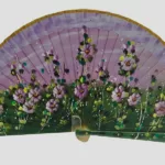 Abanico Floral Morado G 569