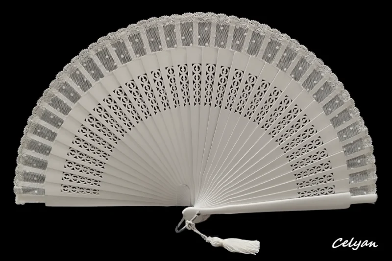 Abanico Novia Calado R 1242