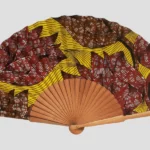 Abanico Seda Estampada Ch 401