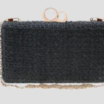 Bolso Rafia Negro