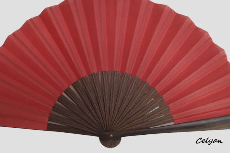 Abanico Caballero Rojo Ch 219