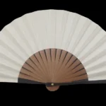 Abanico Caballero Blanco Roto Cb 198